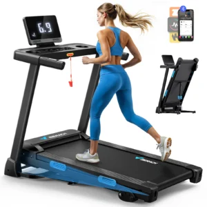 Foldable Treadmill Incline Heart Rate Monitoring