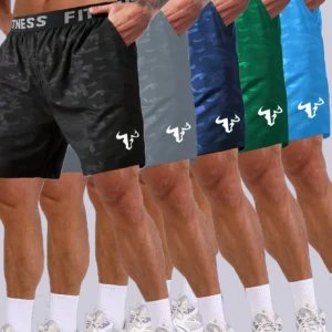 Men's Sports Shorts Bull 5 piece set