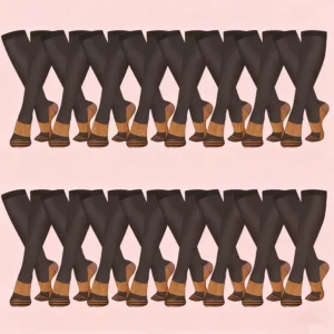16 pairs copper compression mid-calf design