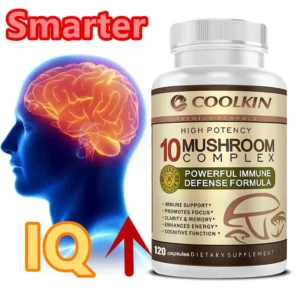 10 Mushroom Complex Enhances Brain Function